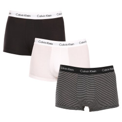 3PACK Vyriški boksininko šortai Calvin Klein daugiaspalviai (U2664G-IOT)