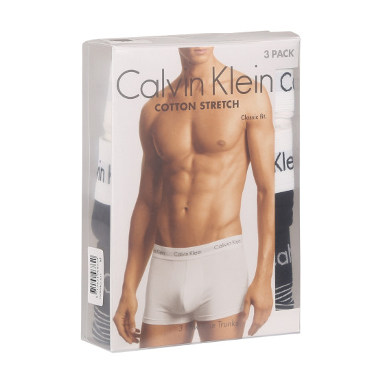 3PACK Vyriški boksininko šortai Calvin Klein daugiaspalviai (U2664G-IOT)