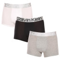 3PACK Vyriški boksininko šortai Calvin Klein daugiaspalviai (NB3130A-MP1)