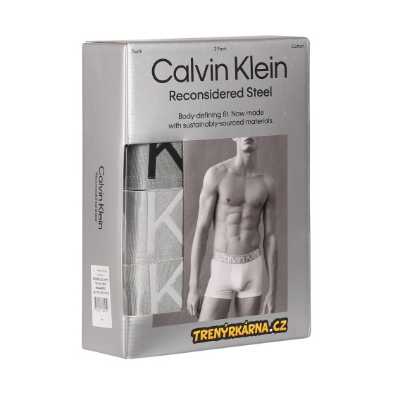 3PACK Vyriški boksininko šortai Calvin Klein daugiaspalviai (NB3130A-MP1)