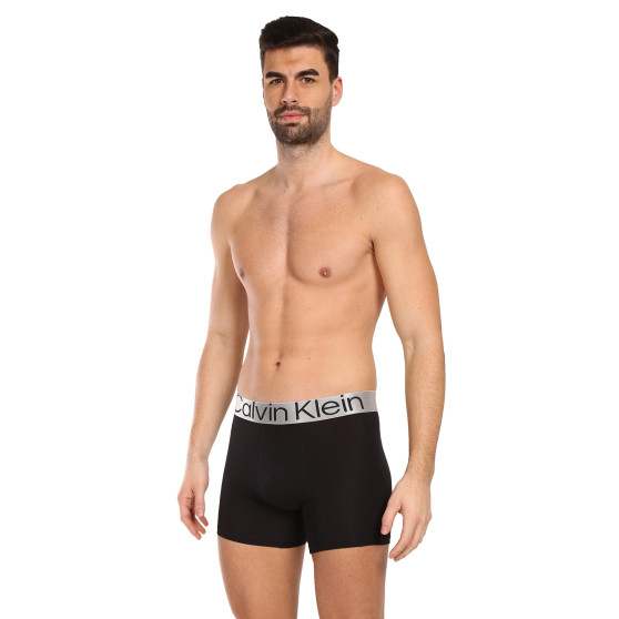 3PACK Vyriški boksininko šortai Calvin Klein juodi (NB3131A-7V1)