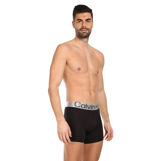 3PACK Vyriški boksininko šortai Calvin Klein juodi (NB3131A-7V1)