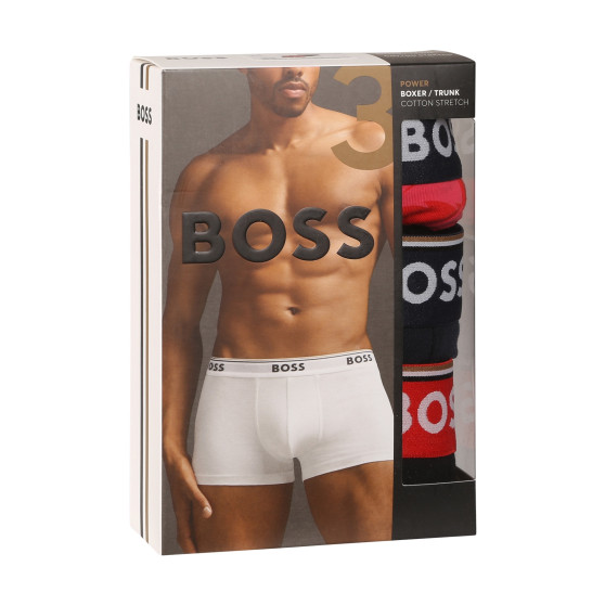 3PACK Vyriški boksininko šortai BOSS daugiaspalviai (50514950 980)