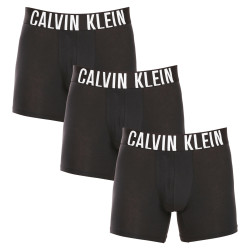 3PACK Vyriški boksininko šortai Calvin Klein juodi (NB3609A-UB1)