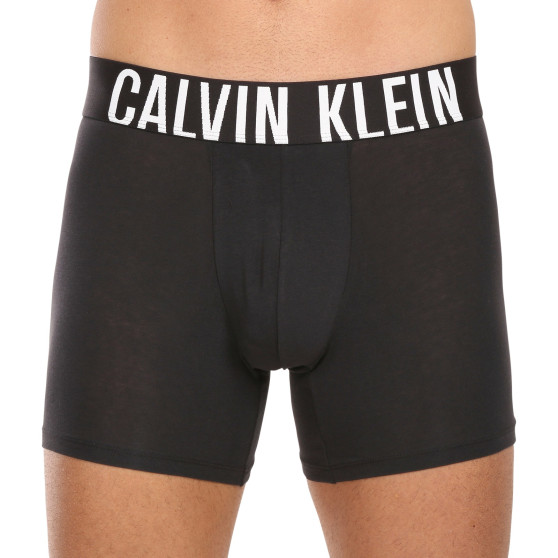 3PACK Vyriški boksininko šortai Calvin Klein juodi (NB3609A-UB1)