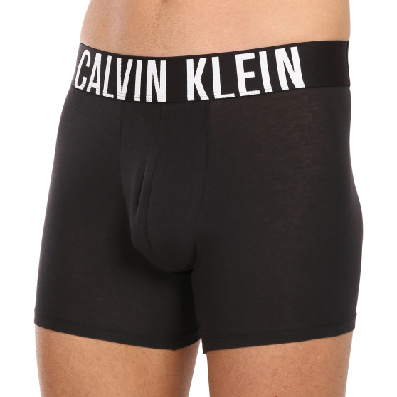 3PACK Vyriški boksininko šortai Calvin Klein juodi (NB3609A-UB1)