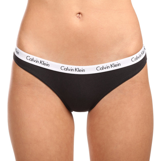 3PACK Moteriškos kelnaitės Calvin Klein multicolour (QD3588E-WZB)