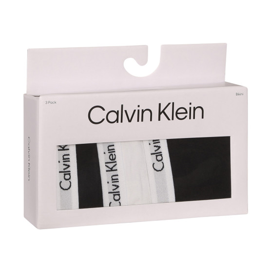 3PACK Moteriškos kelnaitės Calvin Klein multicolour (QD3588E-WZB)