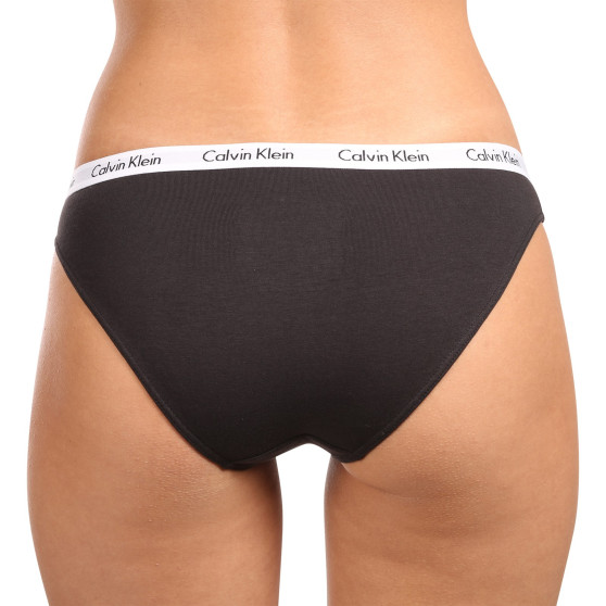 3PACK Moteriškos kelnaitės Calvin Klein juoda (QD3588E-001)