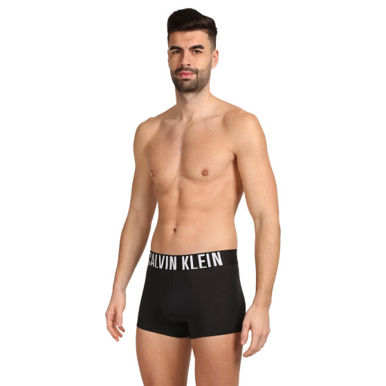 3PACK Vyriški boksininko šortai Calvin Klein juodi (NB3608A-UB1)