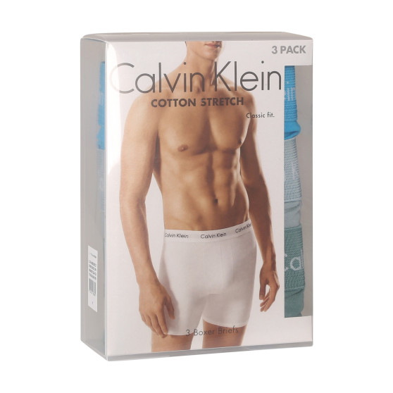 3PACK Vyriški boksininko šortai Calvin Klein daugiaspalviai (NB1770A-N23)