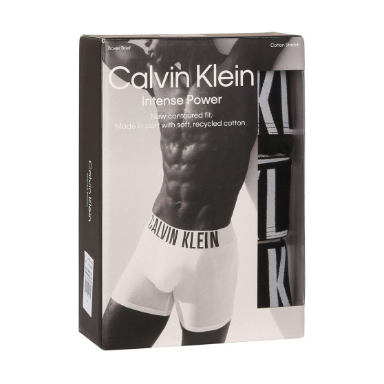 3PACK Vyriški boksininko šortai Calvin Klein daugiaspalviai (NB3609A-MP1)