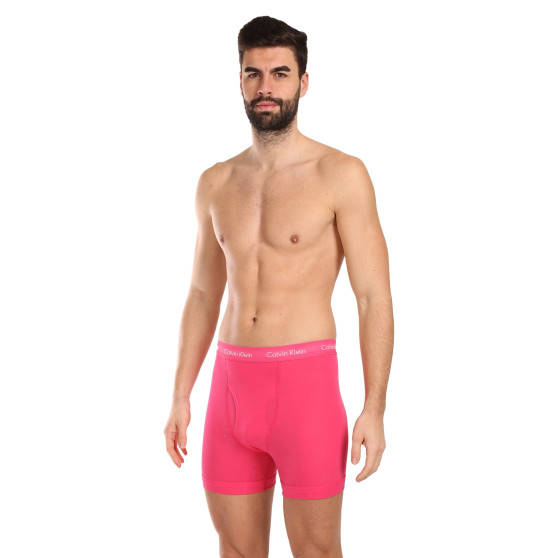 3PACK Vyriški boksininko šortai Calvin Klein daugiaspalviai (NB2616A-NLT)