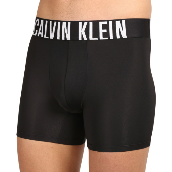 3PACK Vyriški boksininko šortai Calvin Klein juodi (NB3612A-UB1)