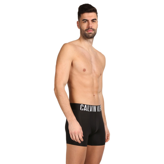 3PACK Vyriški boksininko šortai Calvin Klein juodi (NB3612A-UB1)