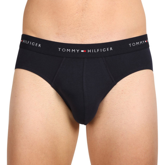 3PACK vyriškos kelnaitės Tommy Hilfiger tamsiai mėlynos (UM0UM02904 0XN)