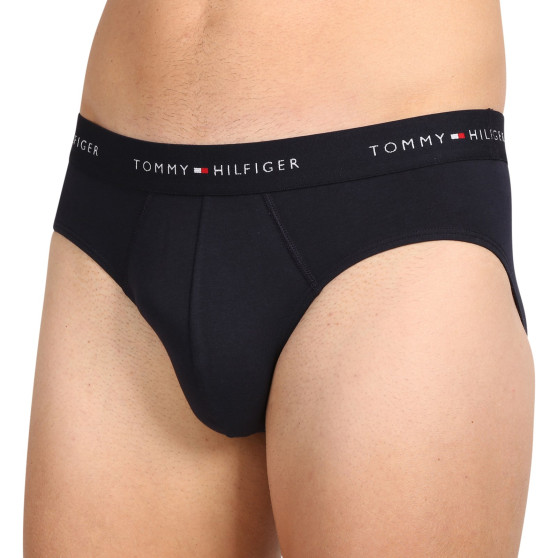 3PACK vyriškos kelnaitės Tommy Hilfiger tamsiai mėlynos (UM0UM02904 0XN)