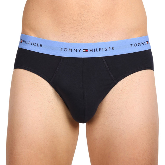 3PACK vyriškos kelnaitės Tommy Hilfiger tamsiai mėlynos (UM0UM02904 0XN)