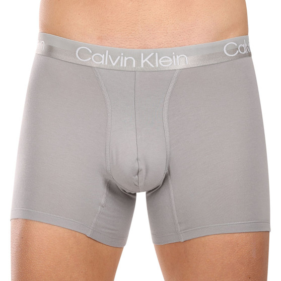 3PACK Vyriški boksininko šortai Calvin Klein daugiaspalviai (NB2971A-MCA)