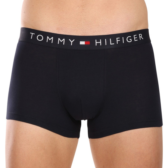 3PACK Vyriški boksininko šortai Tommy Hilfiger mėlyni (UM0UM03180 0SY)