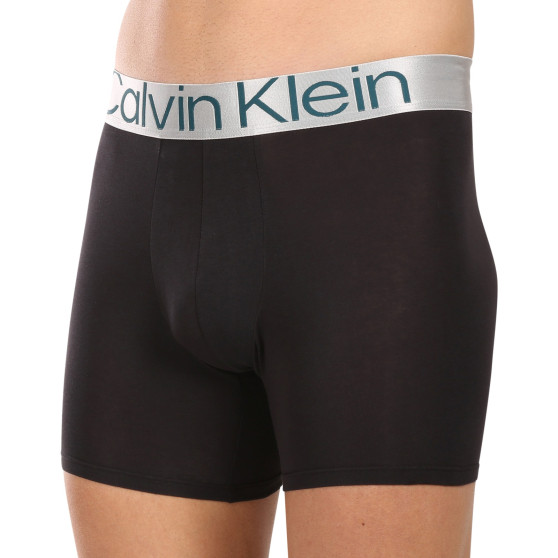 3PACK Vyriški boksininko šortai Calvin Klein juodi (NB3131A-NC4)