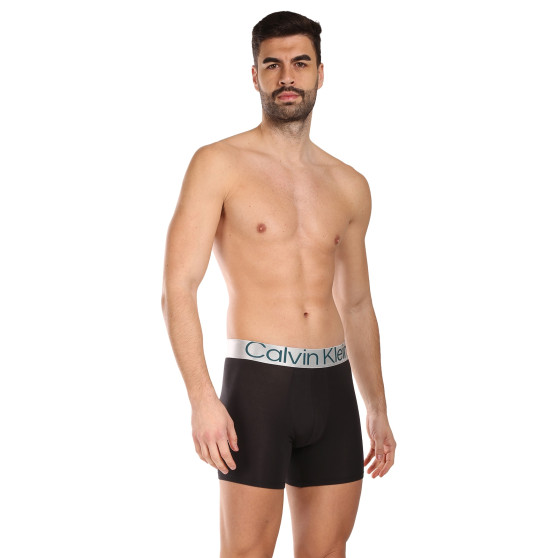 3PACK Vyriški boksininko šortai Calvin Klein juodi (NB3131A-NC4)