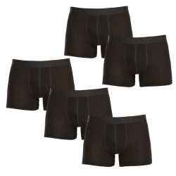 5PACK Vyriški boksininko šortai Nedeto oversized black (5NBX001)