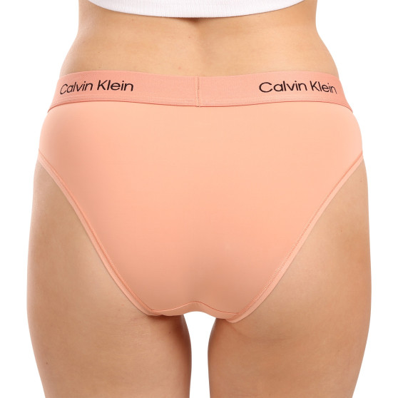 Moteriškos kelnaitės Calvin Klein rožinės spalvos (QF7249E-LN3)