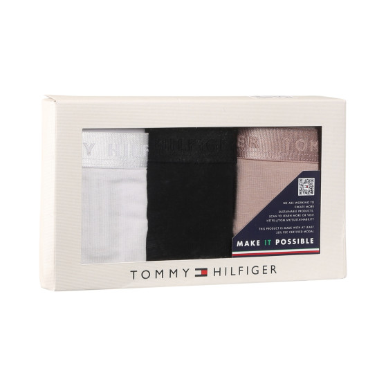 3PACK Moteriški stringai Tommy Hilfiger multicolour (UW0UW04480 05J)