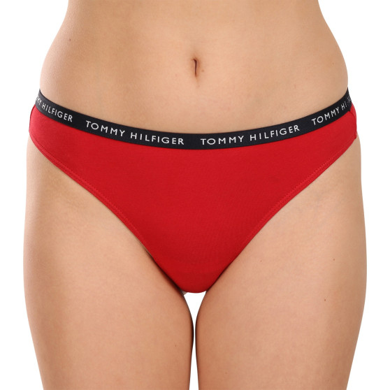 3PACK Moteriški stringai Tommy Hilfiger multicolour (UW0UW02829 0WS)