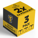 2x 3PACK vyriški šortai  - ketvirtinė pusmetinė prenumerata Nedeto