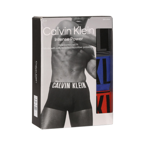 3PACK Vyriški boksininko šortai Calvin Klein daugiaspalviai (NB3775A-MDI)