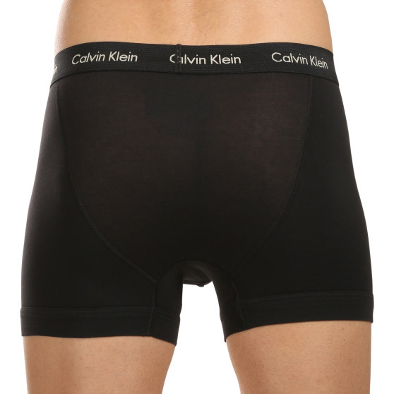 3PACK Vyriški boksininko šortai Calvin Klein juodi (U2662G-MWO)