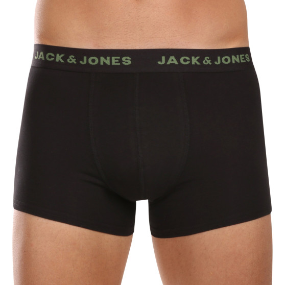 7PACK Vyriški boksininko šortai Jack and Jones juodi (12165587)