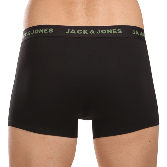 7PACK Vyriški boksininko šortai Jack and Jones juodi (12165587)