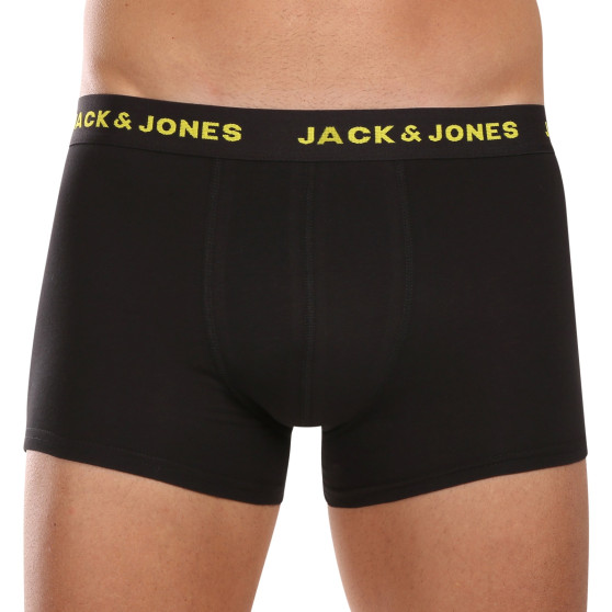 7PACK Vyriški boksininko šortai Jack and Jones juodi (12165587)