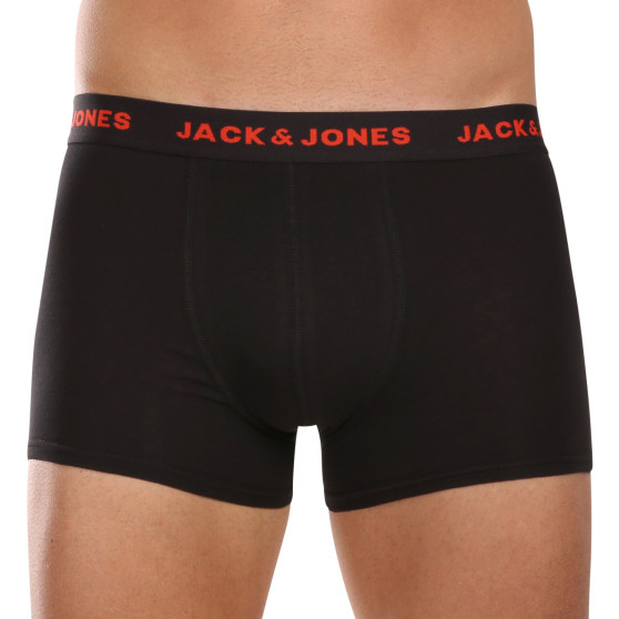 7PACK Vyriški boksininko šortai Jack and Jones juodi (12165587)