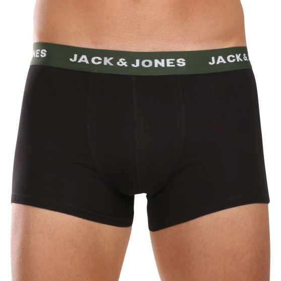 7PACK Vyriški boksininko šortai Jack and Jones juodi (12230353)