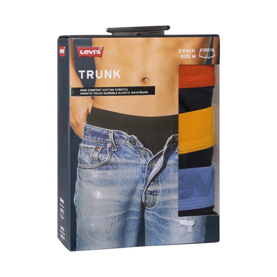 3PACK Vyriški boksininko šortai Levis daugiaspalviai (905042001 024)