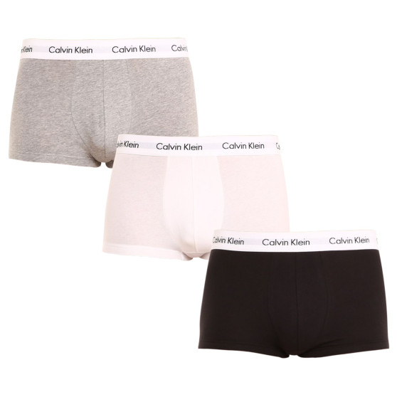 3PACK Vyriški boksininko šortai Calvin Klein daugiaspalviai (U2664G-998)