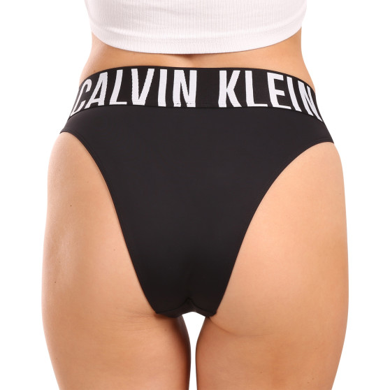 Moteriški stringai Calvin Klein black (QF7639E-UB1)