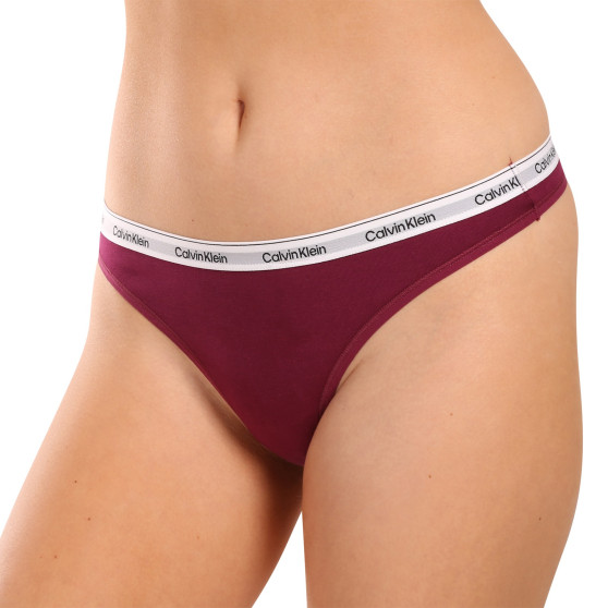 3PACK Moteriški stringai Calvin Klein multicolour (QD5209E-NP6)