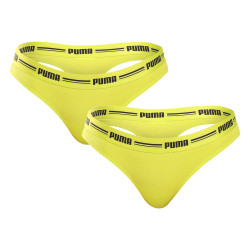 2PACK Moteriški stringai Puma yellow (603034001 021)