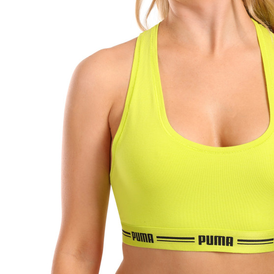 Moteriška sportinė liemenėlė Puma yellow (604022001 021)