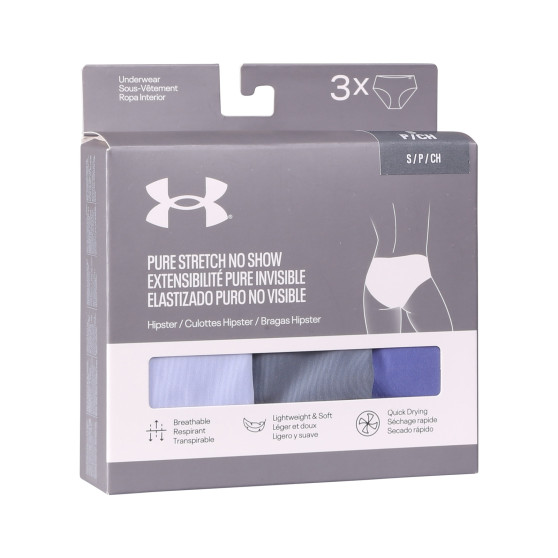 3PACK Moteriškos kelnaitės Under Armour multicolour (1383895 539)