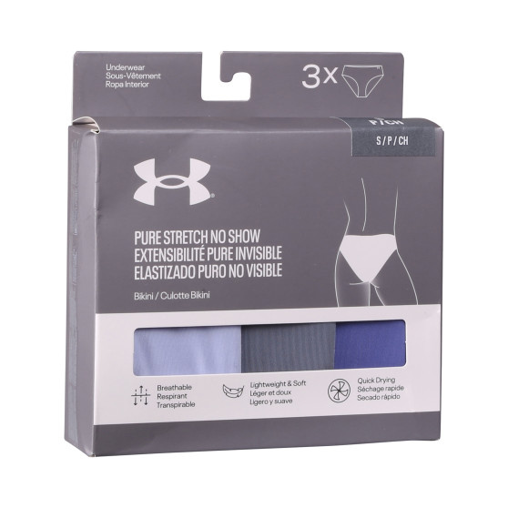 3PACK Moteriškos kelnaitės Under Armour multicolour (1383897 539)