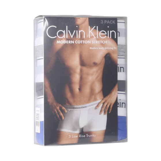 3PACK Vyriški boksininko šortai Calvin Klein daugiaspalviai (NB1085A-M9I)