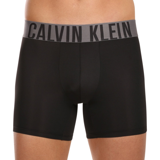 3PACK Vyriški boksininko šortai Calvin Klein juodi (NB3612A-MDJ)