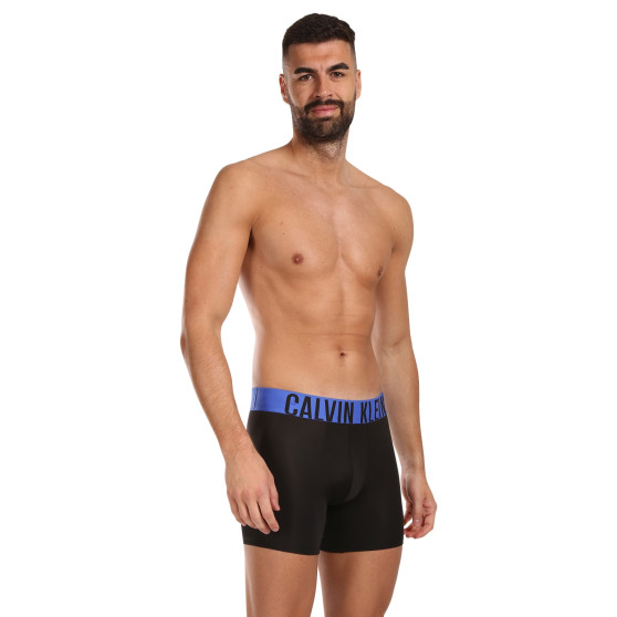 3PACK Vyriški boksininko šortai Calvin Klein juodi (NB3612A-MDJ)