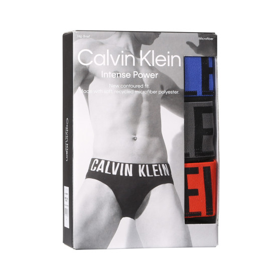 3PACK Vyriškos kelnaitės Calvin Klein juodos (NB3610A-MDJ)